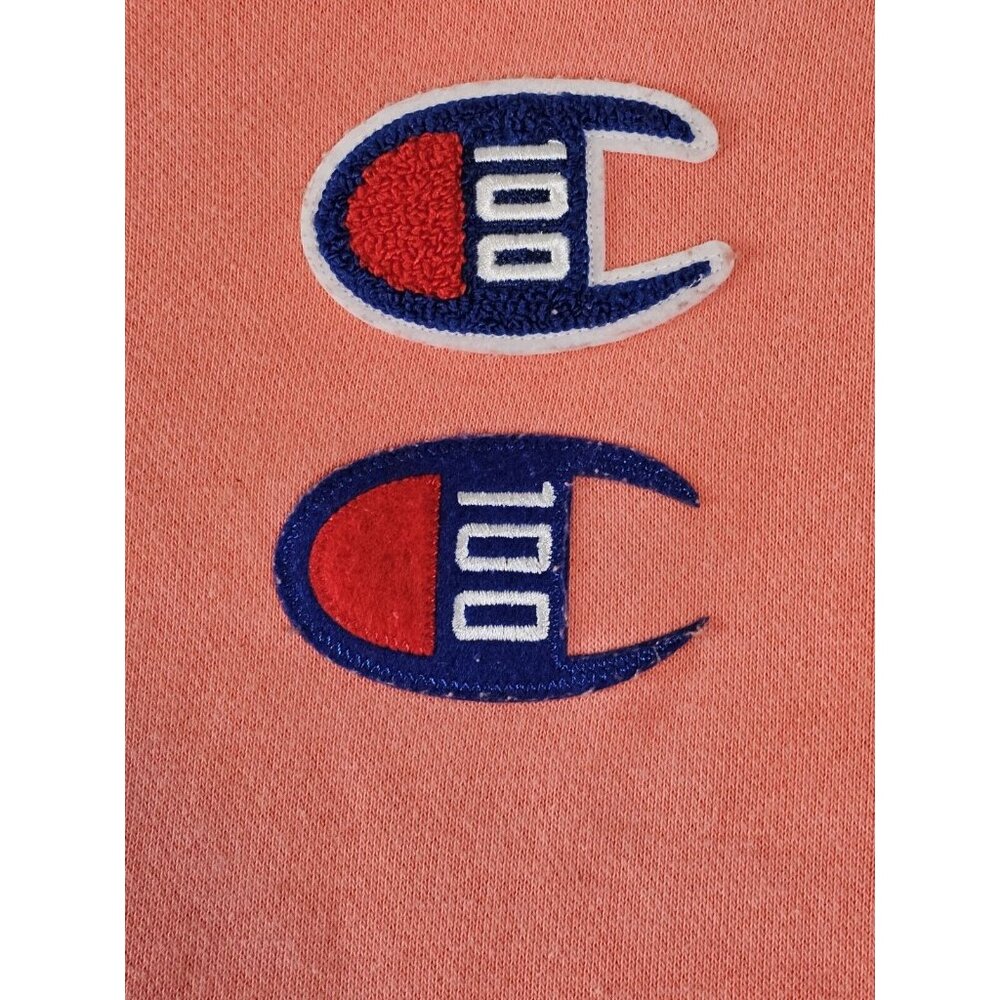 Champion 100 Year Anniversary Crewneck Sweatshirt - Coral - Women's Size XL - Picture 5 of 12